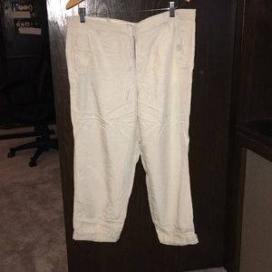 GAP cream color pants sz 14 very soft